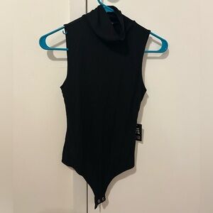 Express Turtleneck Sleeveless Bodysuit